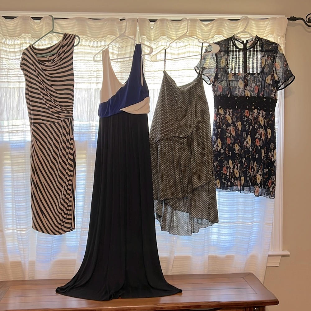 Anthropologie dress/skirt bundle, 4 pieces